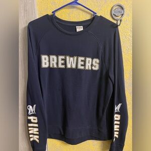 Victoria’s Secret (Pink) Milwaukee Brewers Sweatshirt